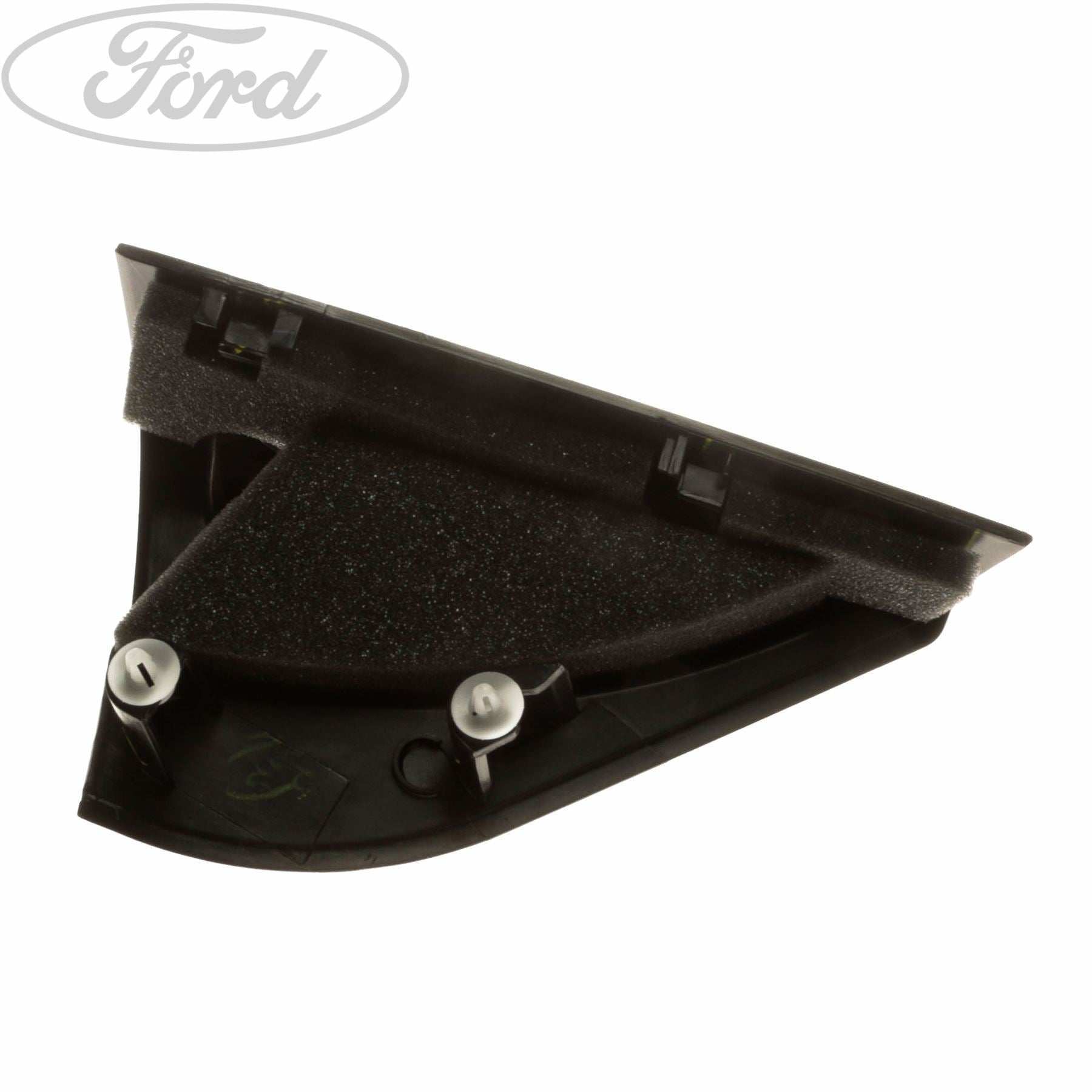 Spiegel-Abdeckrahmen Für Ford Fiesta 2008-2017 - Schwarze ABS Abdeckkappe