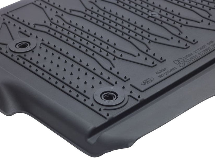 Original Ford Ranger Allwetterfußmatten,vorne & hinten, Wannenform hohe Kanten