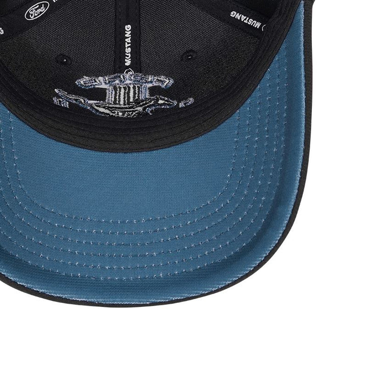 Ford Mustang Halo Baseball Cap Schwarz/Blau verstellbar