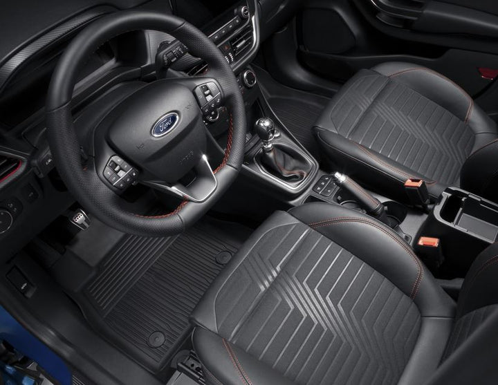 Original Ford Fiesta ab 2017 & Puma ab 2020 Allwetterfußmatten Wannenform, vorne