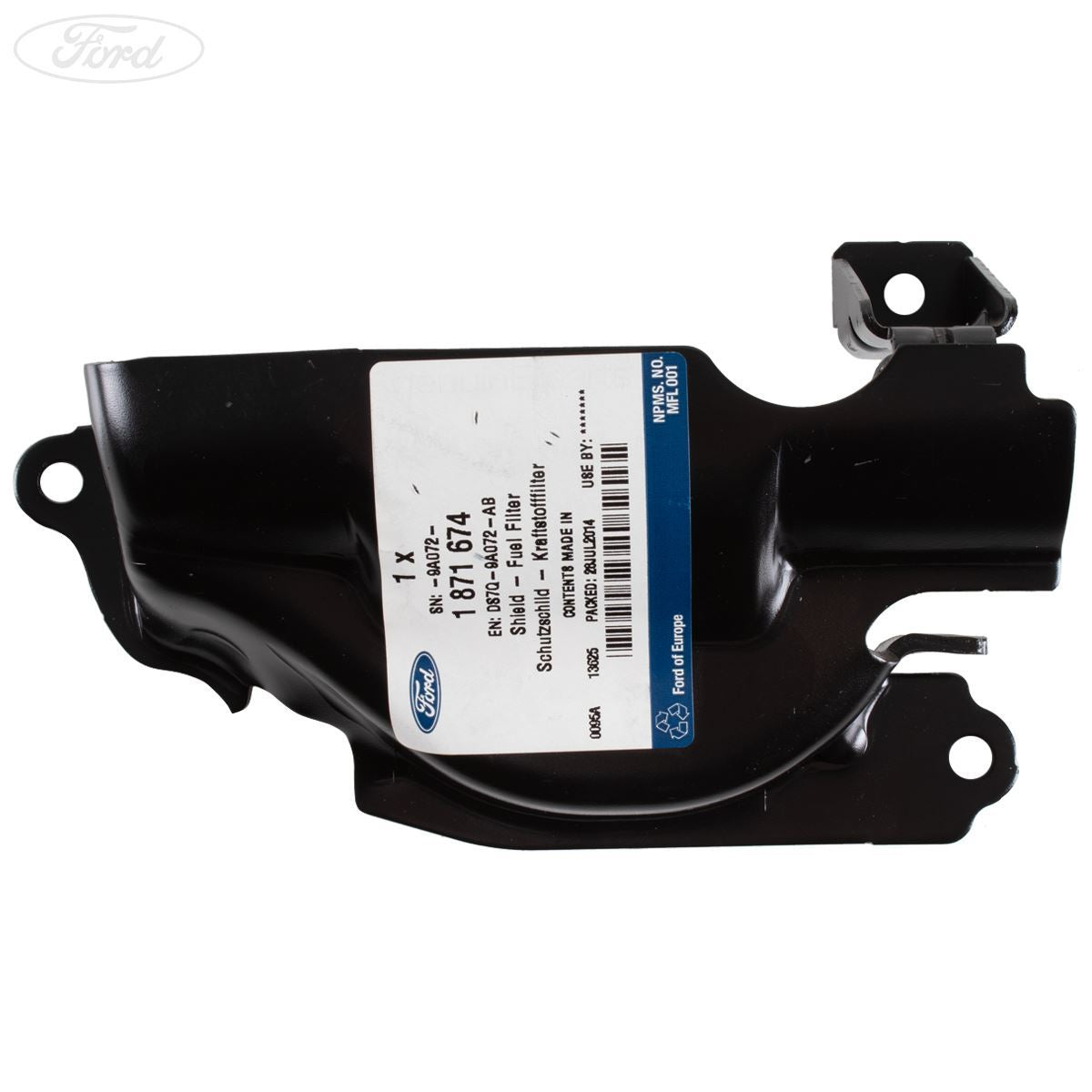 Original Ford Kraftstoffilterabdeckung 2.0L Duratorq 1871674 