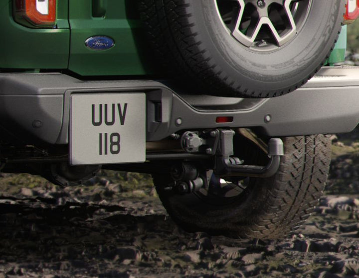 Original Ford Bronco Anhängevorrichtung mit abnehmbarem Kugelkopf
