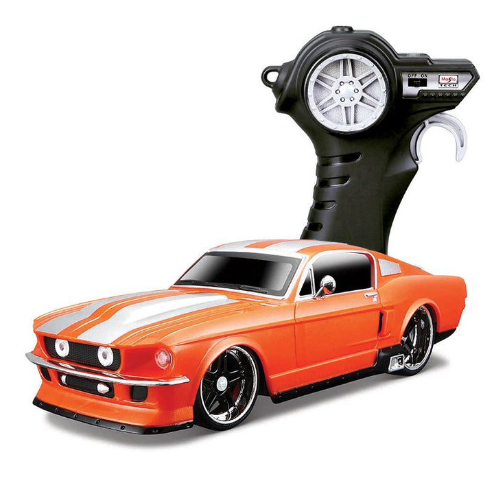Maisto Tech R/C Ford Mustang GT67 Ferngesteuertes Modellauto Orange 1:24