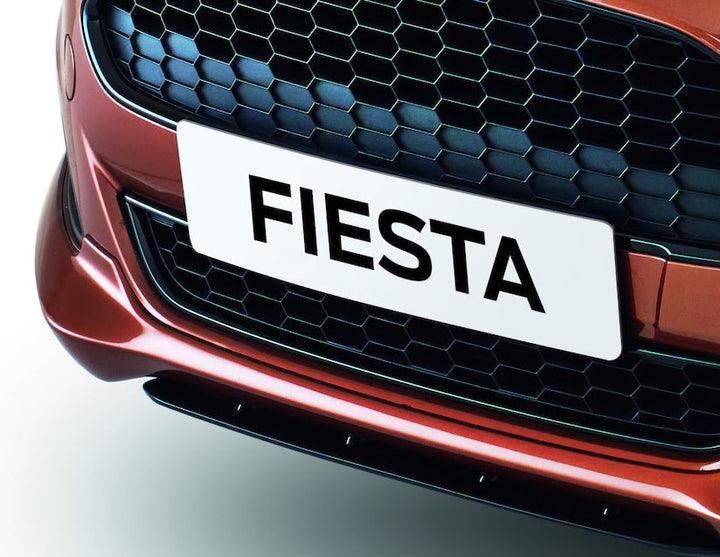 Ford Fiesta 2013-2019 Aero-Profil für Frontstoßfänger schwarz