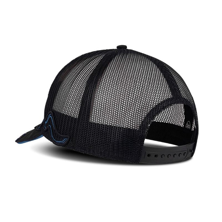 Ford Mustang Baseball Cap Pony Schwarz-Petrol