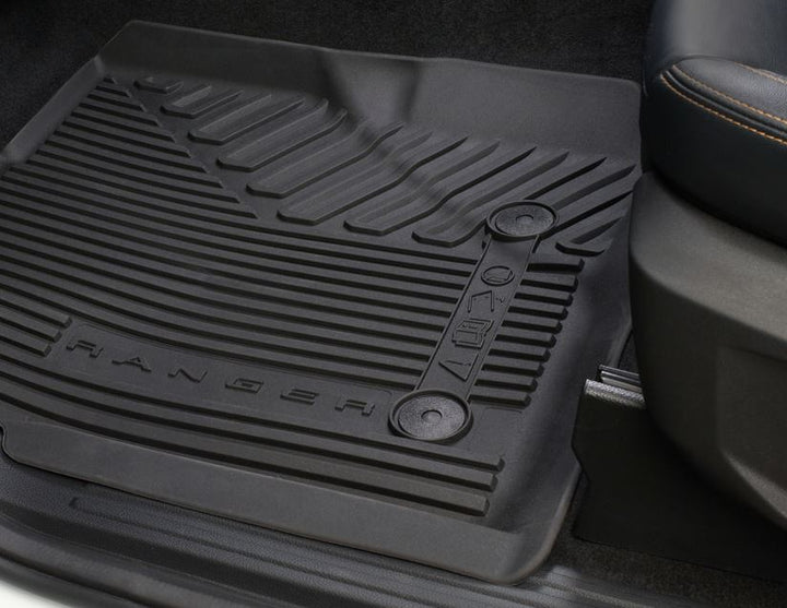 Original Ford Ranger ab 2022 Allwetterfußmatten vorn und hinten, schwarz