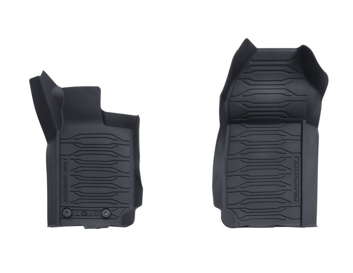 Original Ford Ranger Allwetterfußmatten,vorne & hinten, Wannenform hohe Kanten