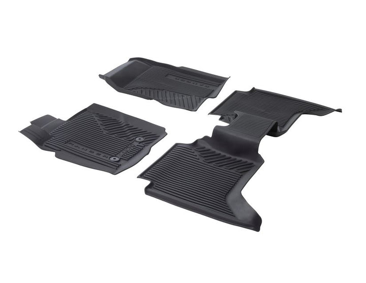 Original Ford Ranger ab 2022 Allwetterfußmatten vorn und hinten, schwarz