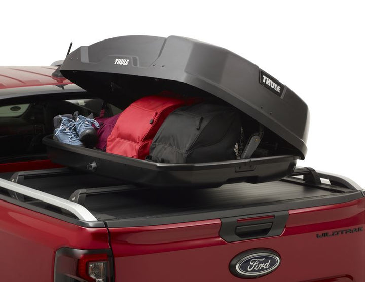 Original Ford S-MAX 2015-2023 Dachgrundträger & Thule Dachbox Force XT S