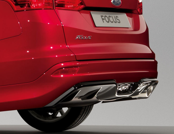 Original Ford FocusTurnier 2011-2019 Heckschürze,ohne Einparkhilfe,Einzelauspuff