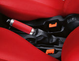 Original Ford KA Überziehgriff - Handbremssattel -Sonnenaufgang-Rot Chromringe matt 08-16 1552557