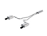Ford Mustang Sportauspuff Edelstahl, mit zwei schwarzen Endrohren 2216651