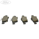 Original Ford Focus 2014-2019 Bremsbeläge hinten für belüftete Scheibe 2019129