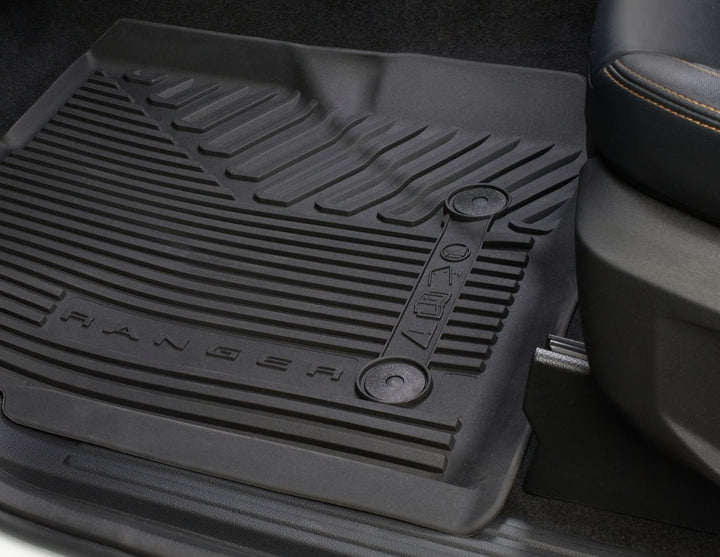 Original Ford Ranger ab 2022 Allwetterfußmatten vorn und hinten, schwarz