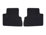 Original Ford C-MAX 2010-2015 Velours-Teppichfußmatten hinten, schwarz, 2. Reihe