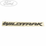 Original Ford Ranger TKE Wildtrak Logo Typenschild Aufkleber Grau 2011-2015 1746124