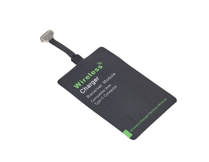 ACV* INBAY Qi Ladeempfänger universell, mit USB 3.1-Anschluss Typ C, schwarz