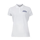 Ford Script Damen Polo-Shirt weiß