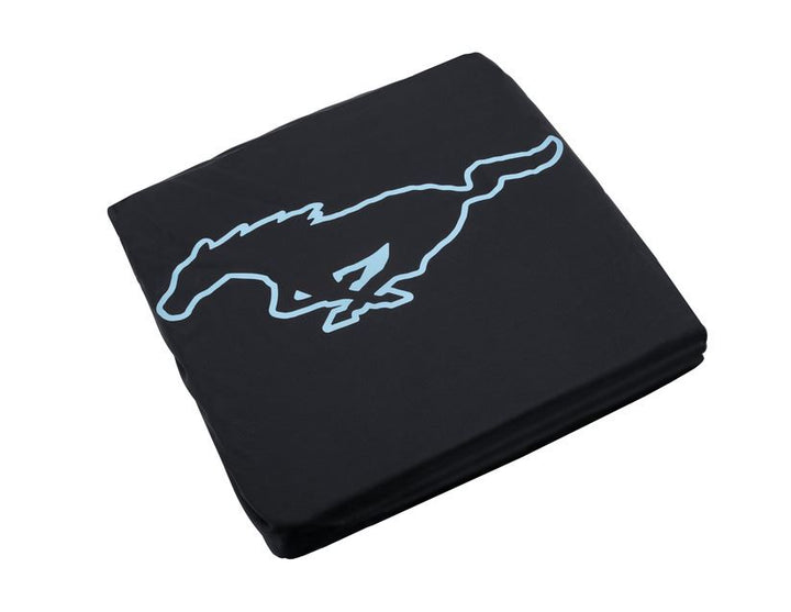 Original Ford MustangMachE Premium Schutzabdeckung schwarz, Innenfutter blau