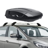 Original Ford S-MAX 2015-2023 Dachgrundträger & Thule Dachbox Force XT S