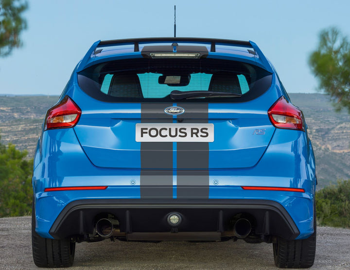 Original Ford Focus Mattschwarz Racing Stripes 2014- 2049019