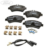 Original Ford Transit Custom Bremsbelagsatz hinten mit Doppelbereifung 2600772