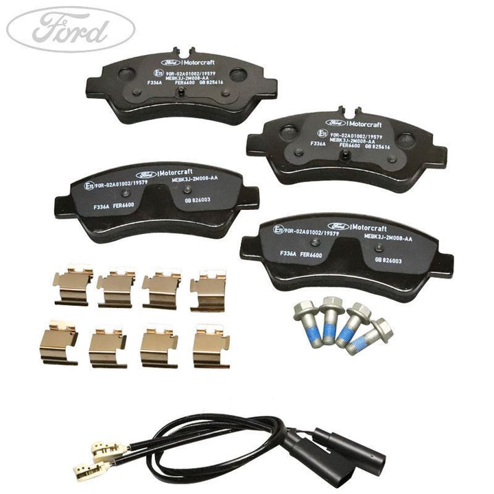Original Ford Transit Custom Bremsbelagsatz hinten mit Doppelbereifung 2600772