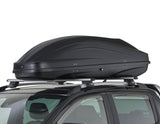 G3* Dachbox Elegance Europe 370, mattschwarz mit Prägung