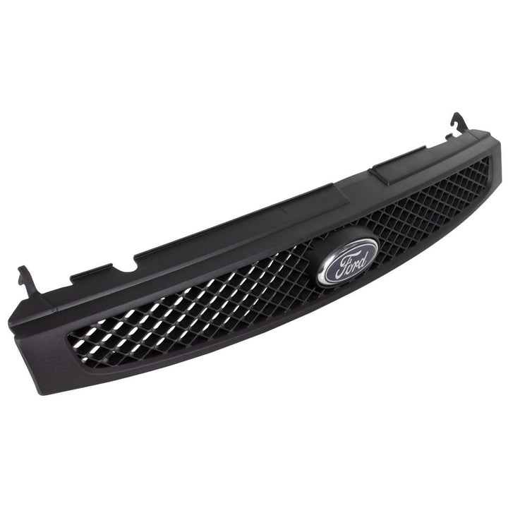 Original Ford Fiesta Fusion Stoßfänger vorne Kühlergrill oben Schwarz 1211719
