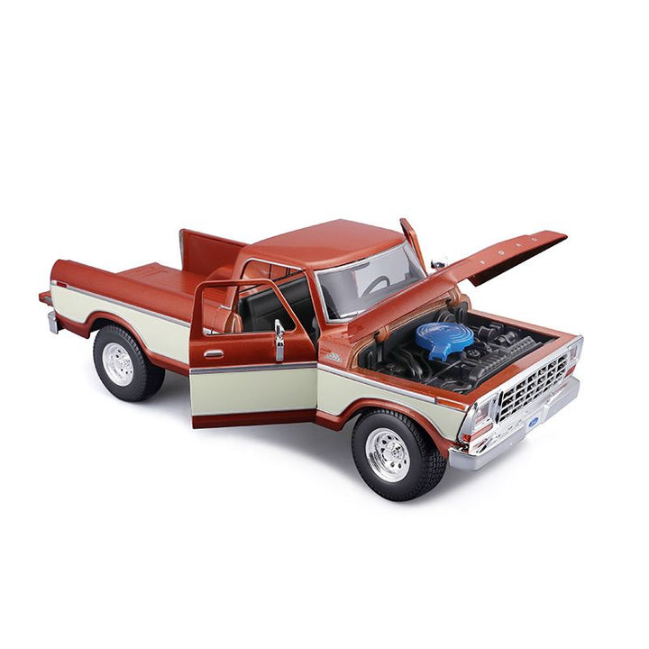 Ford F150 Pick-Up ´79 Modellauto Braun 1:18