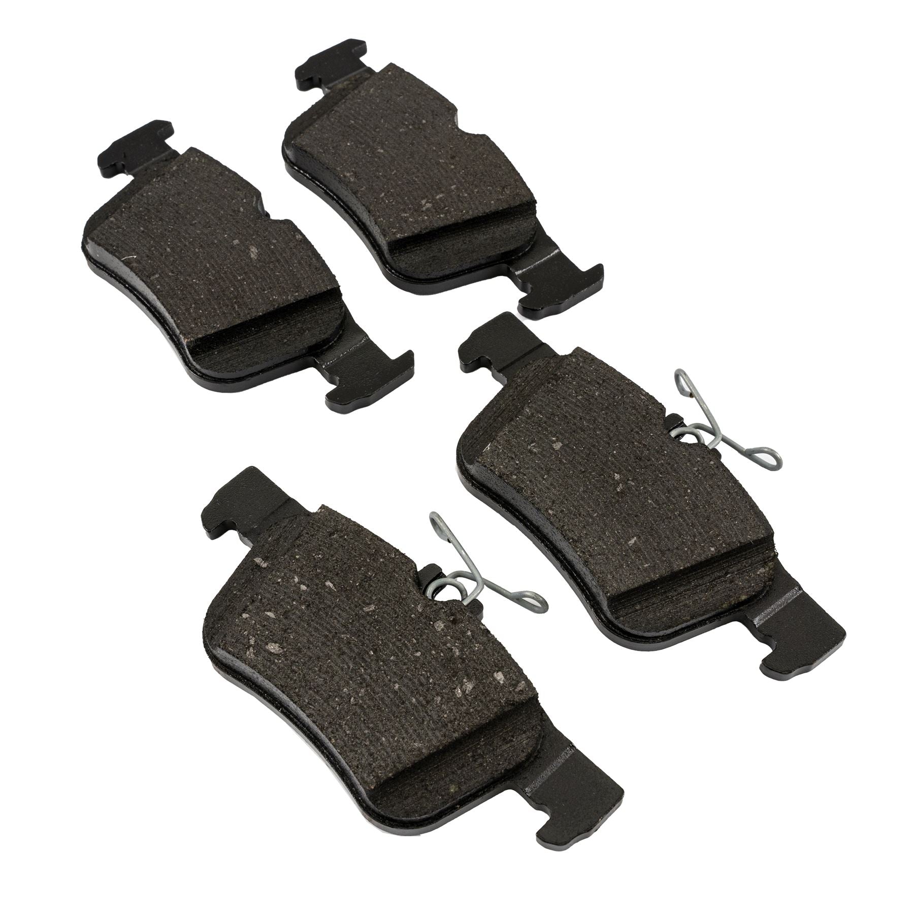 PowerSport Bremsen-Set Vorne & Hinten – Halbmetallische Beläge, Gebohrte & Geschlitzte Rotoren