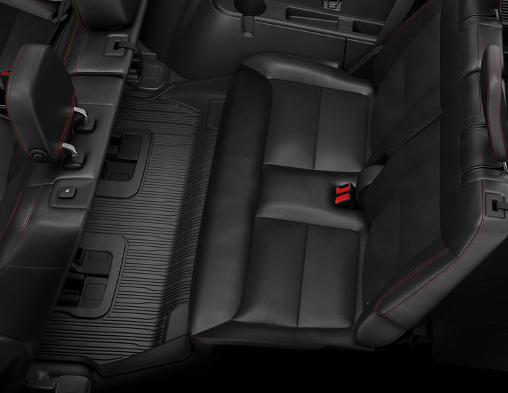 Ford Explorer Allwetterfußmatten Wannenform, 3. Sitzreihe, schwarz 2354558