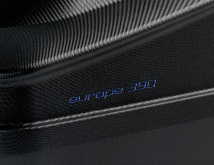Ford S-MAX 2015-2023 Querträger & G3 Dachbox Elegance Europe 390 Mattschwarz