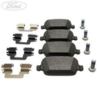 Ford Mondeo/S-MAX/Galaxy 2006-2015 Motorcraft Bremsbläge hinten 1917250