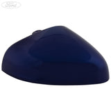 Fiesta Rechst Außenspiegelgehäuse Abdeckung Deep Impact Blau