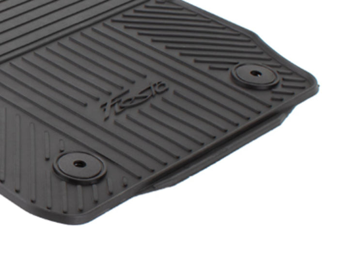Original Ford Fiesta 2008-2019 Allwetterfußmatten vorne, schwarz