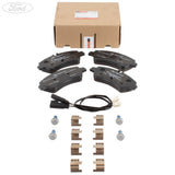 Original Ford Transit Custom Bremsbelagsatz hinten mit Doppelbereifung 2600772