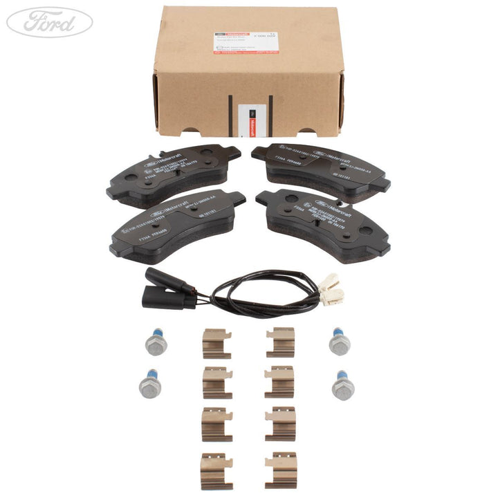 Original Ford Transit Custom Bremsbelagsatz hinten mit Doppelbereifung 2600772
