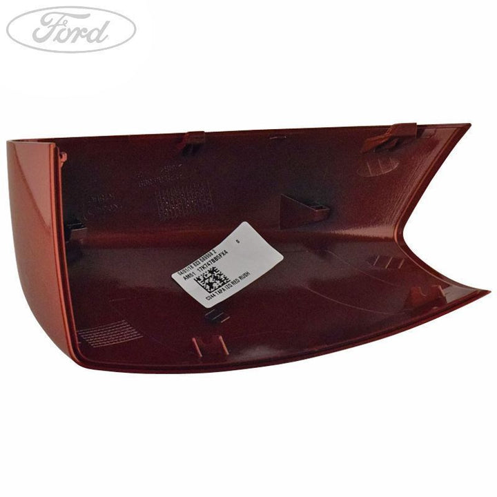Original Ford C-Max Links Türspiegelkappe Red Rush 2015-2018