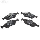 Fiesta Mk3 Mk4 Motorcraft Vorderradbremsbeläge Achse Satz