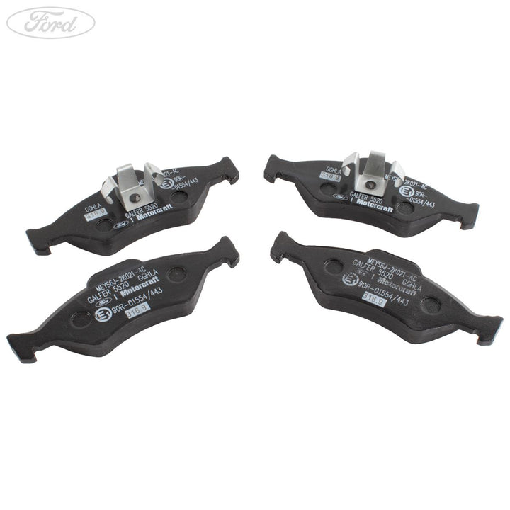 Fiesta Mk3 Mk4 Motorcraft Vorderradbremsbeläge Achse Satz