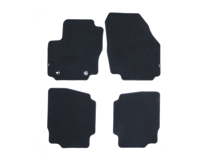 Original Ford Mondeo 2007-2014 Velours-Teppichfußmatten vorn und hinten, schwarz