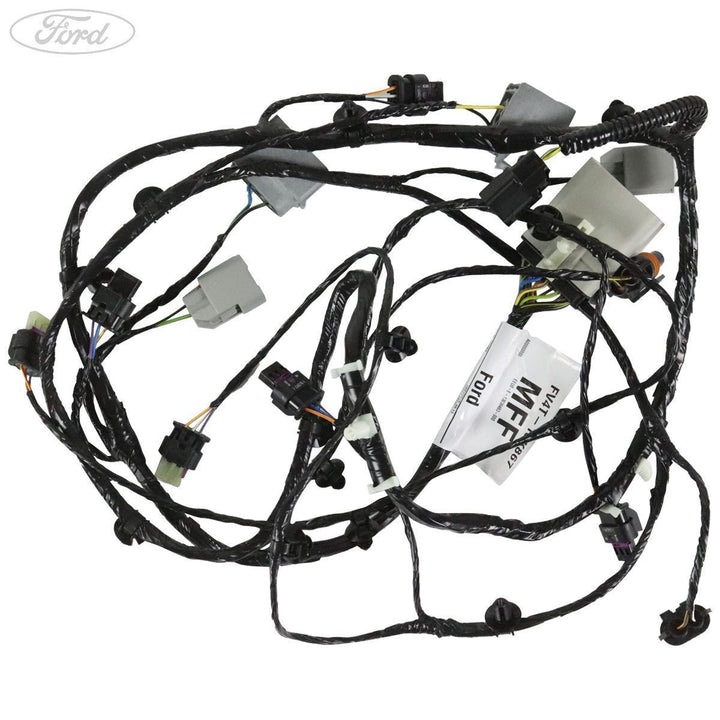 Einparkhilfe Verkabelung vorne