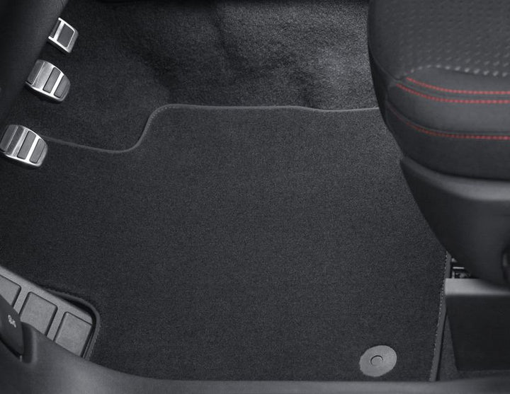 Original Ford Kuga ab 2020 Velours-Teppichfußmatten vorne und hinten, schwarz