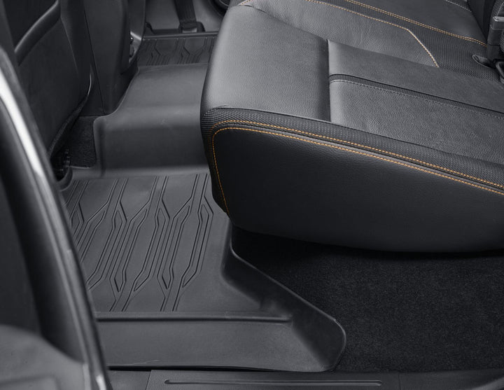 Ford Ranger ab 2011 Allwetterfußmatten, vorne&hinten, schwarz, Wannenform 2208158