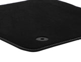 Ford Ecosport Velours-Teppichfußmatten vorne, schwarz, 2x Naht Metal Grey 2554845