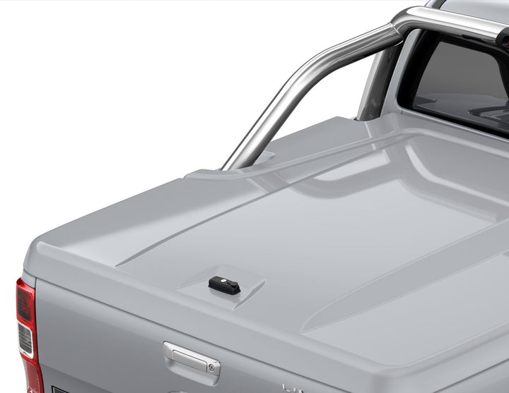 Original Ford Ranger Feste Laderaumabdeckung Moondust Silber