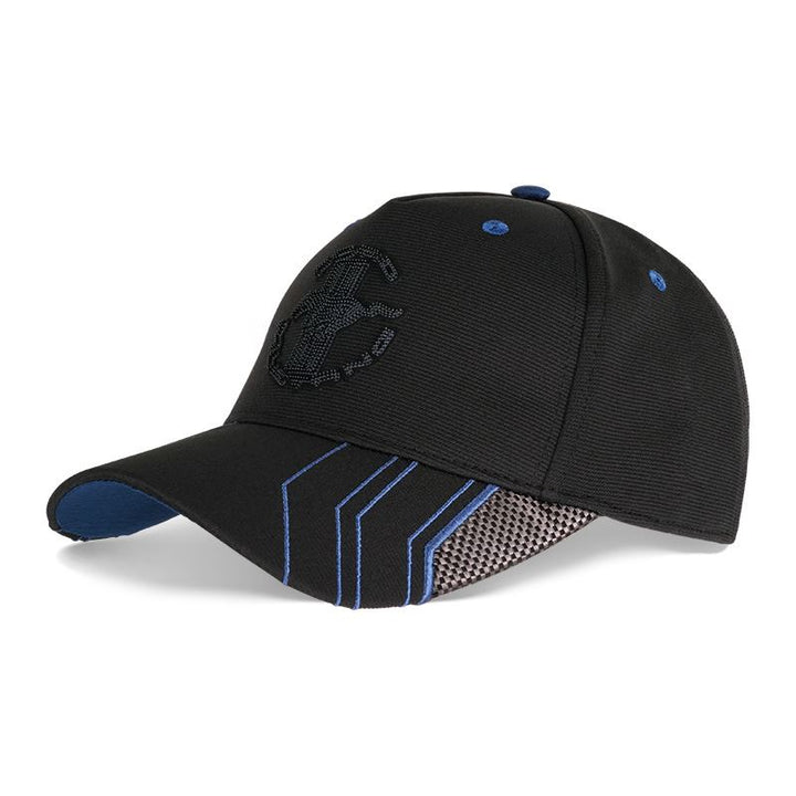 Ford Mustang Logo Baseball Cap Schwarz Blau verstellbar