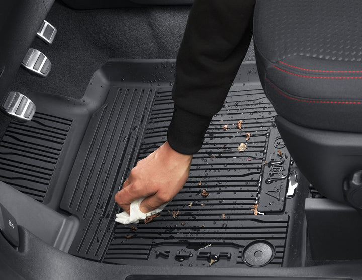Ford Kuga ab 2020 Allwetterfußmatten, vorne, schwarz, Wannenform 2476151