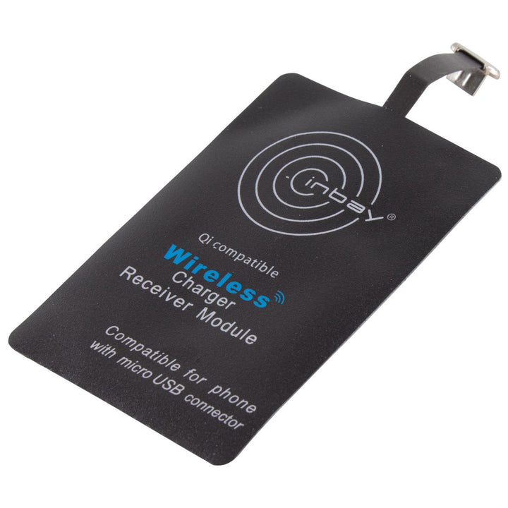 ACV* INBAY Qi Ladeempfänger universal, mit Micro-USB 2.0-Anschluss, schwarz